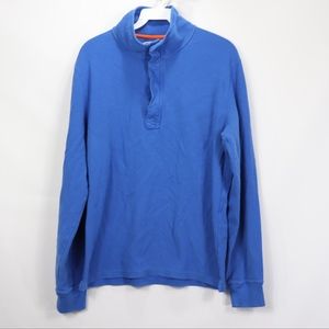 Jack Spade Mens Medium Long Sleeve Shirt Blue